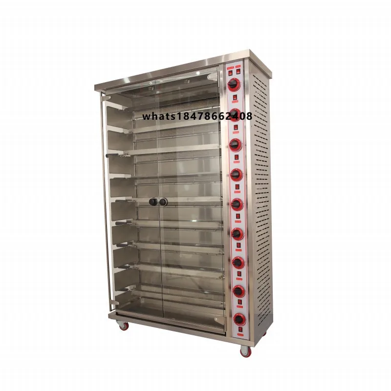 Commercial Gas Grill Chicken Rotisserie Oven Gas Chicken Roasting Machines