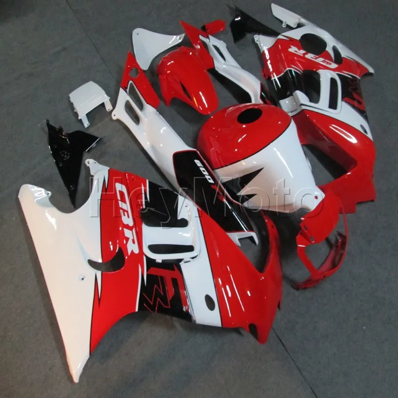 ABS Plastic Bodywork Set for CBR600F2 1991 1992 1993 1994 red CBR600 F2 91 92 93 94 Motorcycle fairing hull