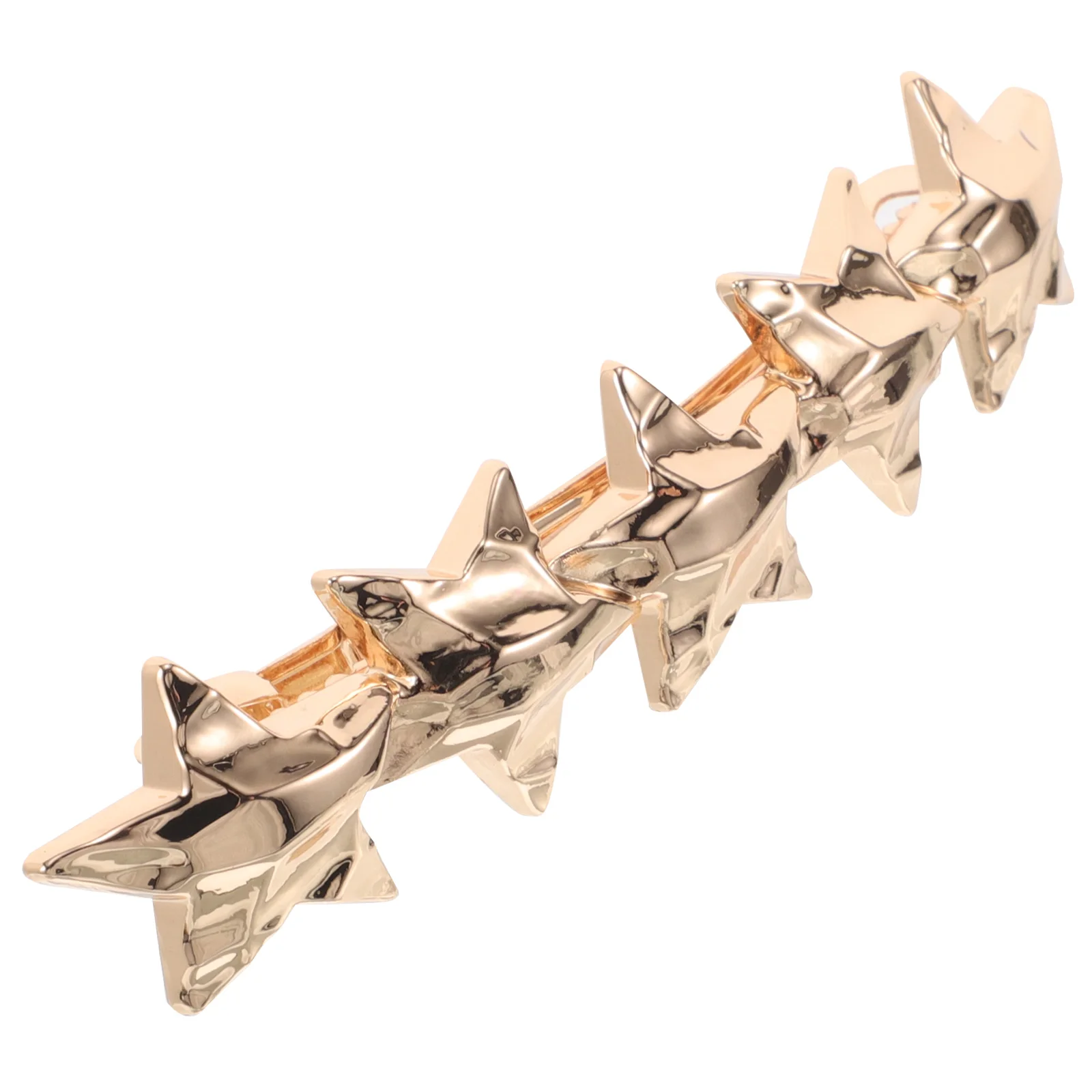 

Star Shaped Hair Clips Alloy Unique Design Bridal Barrettes Bridesmaid Accessories Half Up Hairstyle Decorative Pins for Women