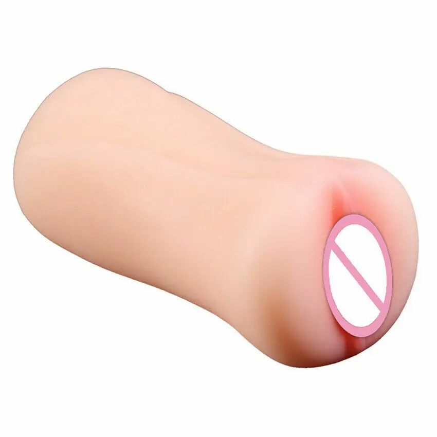 Masturbation Soft Stick Male Realistic Pocket Pussy Vagina Silicone Masturbators toy for Men Sex Doll Soft Realistic Vagina