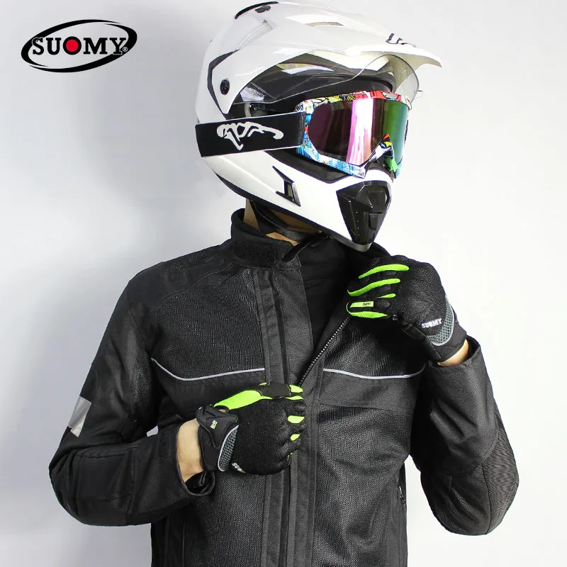 SUOMY Motorrad Reiten Handschuhe Moto Handschuhe Volle Finger Motocross Luvas Da Moto Motorrad Handschuhe Guantes Motociclista, мото перчатки,