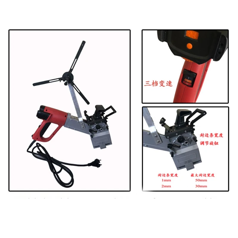 Manual Edge Bander Machine , Hand-held Edge Bander Machine , Small Portable Woodworking Machinery , Wood Veneer Machine