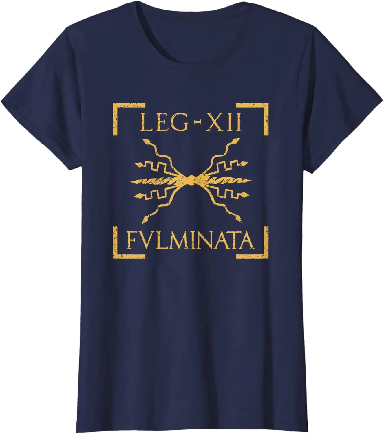 Legio XII Fulminata Thunderbolt Emblem Roman Legion T-Shirt. Summer Cotton O-Neck Short Sleeve Mens T Shirt New S-3XL