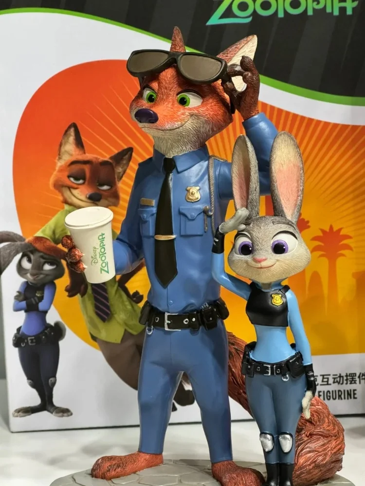

Disney'S Official Zootopia Judi Nick Decorative Handwork Presents A Boy And Girl'S Desktop Ornaments Birthday Gift Model Gift