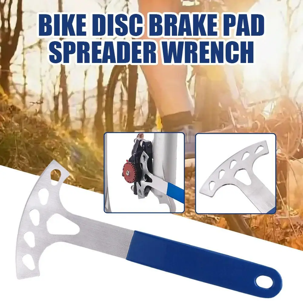 Bike Disc Brake Pad Spreader Wrench Bicycle Brake Rotor Caliper Spanner Repair Tool Cycling Accessories Parts Bike Repair Wrench