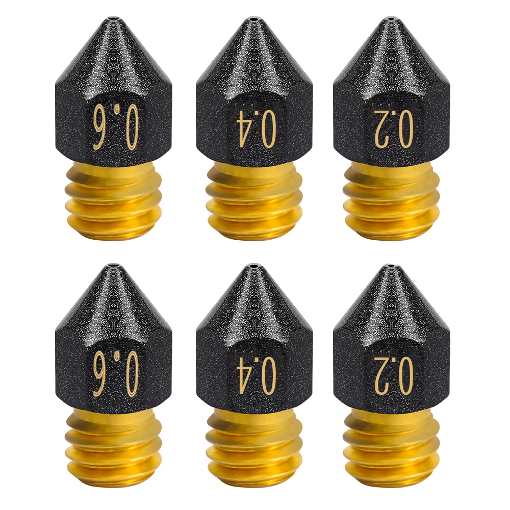 5 шт., форсунки для 3D-принтера