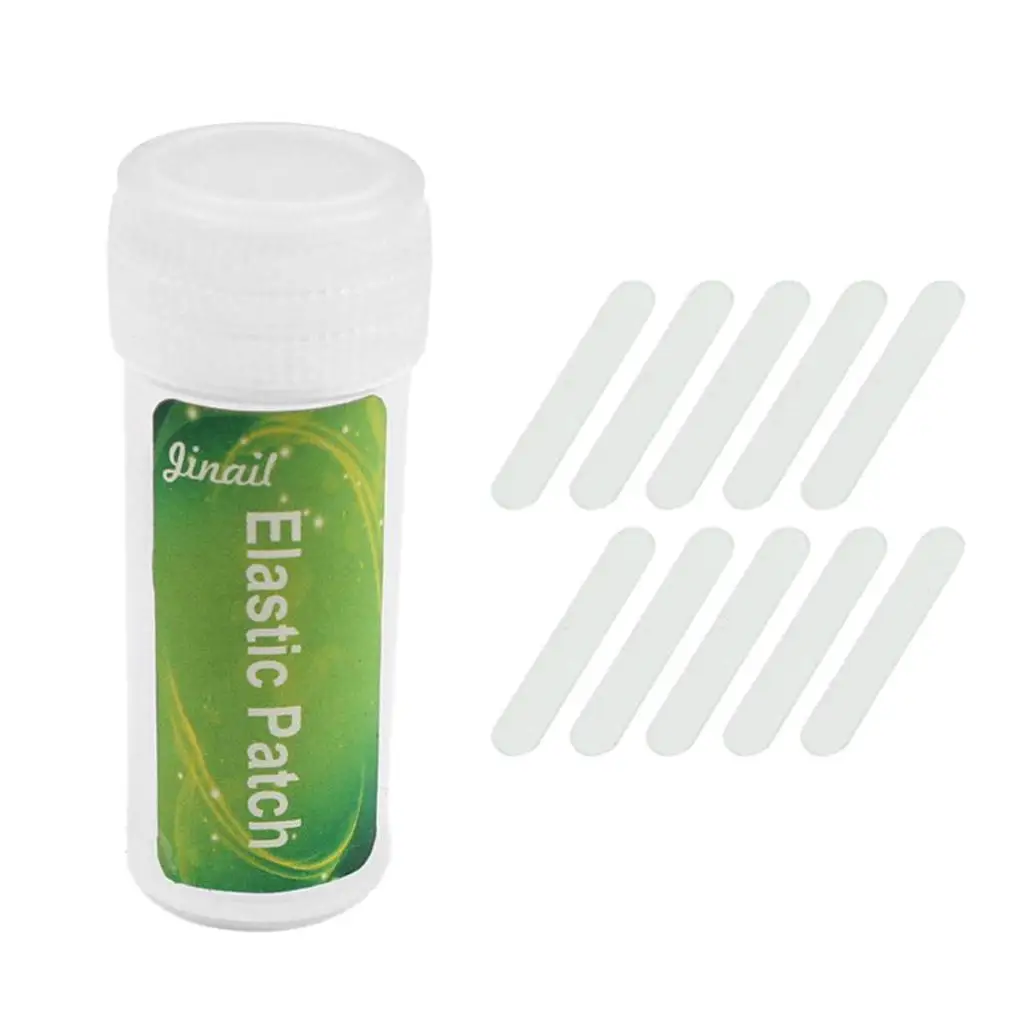 발톱 교정용 투명 스티커 인레이 스트립 키트 (집에서 발톱 교정용)