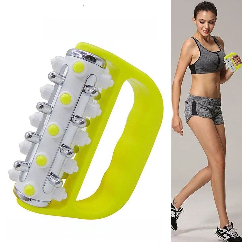 

Портативный ручной мини-массажер-ролик для тела: ручное устройство для массажа, разблокировки меридианов, снятия жира, расслабления спины, шеи, плеч, талии и ног