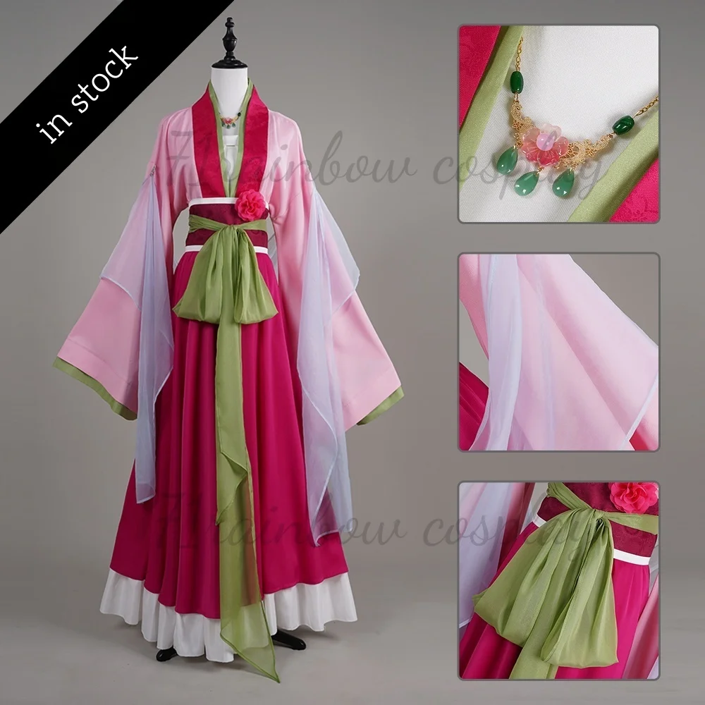 

Maomao Cosplay Anime The Apothecary Diaries MAOMAO Hanfu Garden Party Cosplay Costume Christmas Outfits Dresses Costumes Cosplay