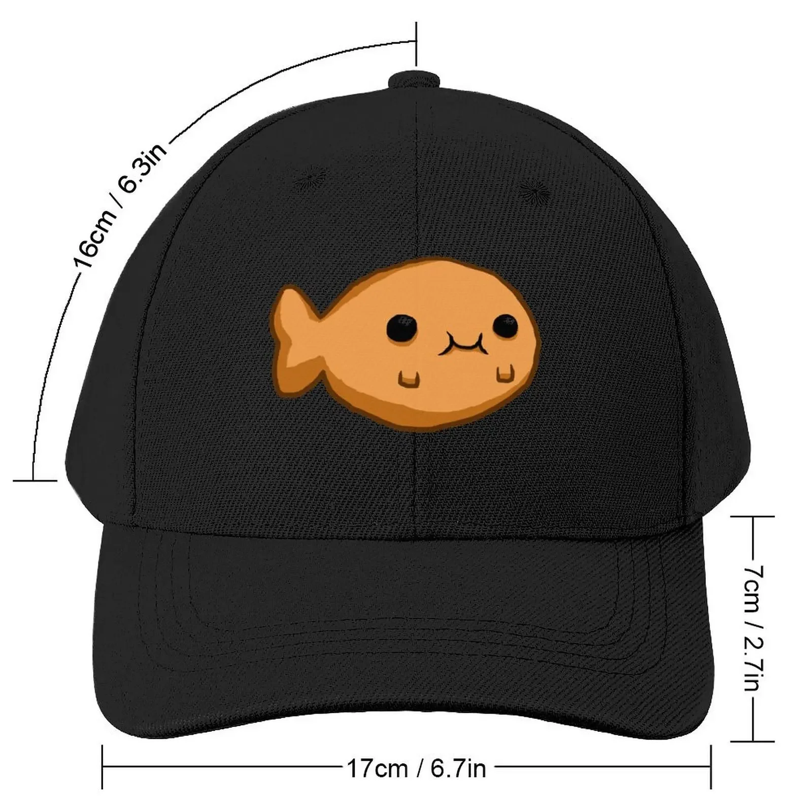 Goldfish Cracker Baseball Cap Golf Cap Golf Hat Man Golf Women Men's