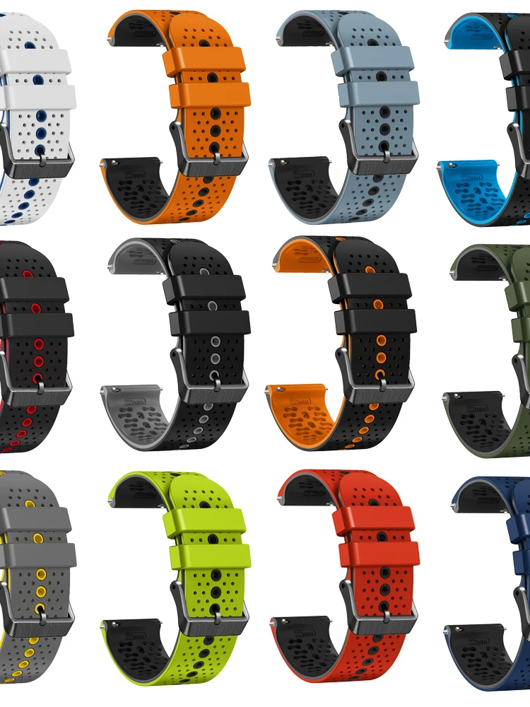 Sports Breathable Strap Forimilab kw66 Watch Wristband Bracelet Watchband Accessories ремешок Correa 22mm Silicone