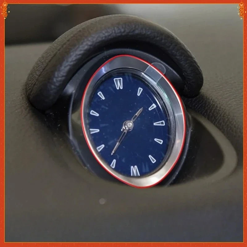 

For Maserati Ghibli Real Dry Carbon Fiber 2014-2021 Interior Instrument Table Clock Beze Decoration Modification Accessories