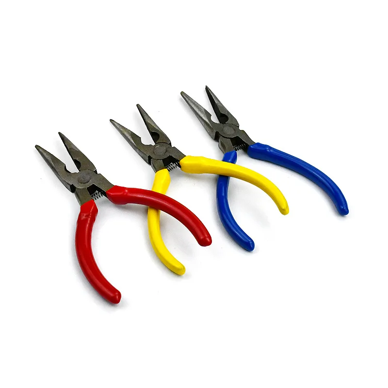 Mini Metal Clamp Carrying A  Durable Have Tooth  Tip  Pliers DIY Jewelry Handmade Pliers 3 Color