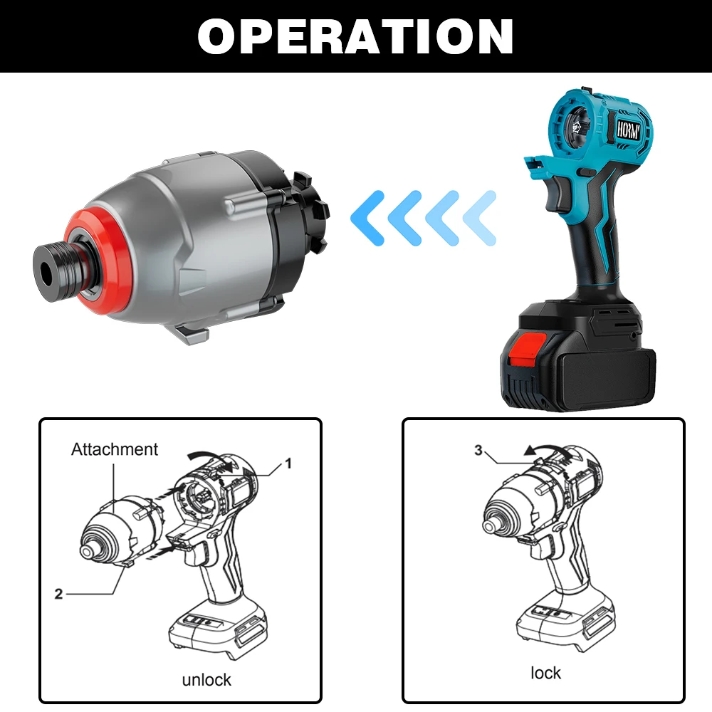 Brushless Electric Treasure Multitool Tools Screwdriver Electric Drill Polisher Reciprocating Saw Polisher Power Accessories