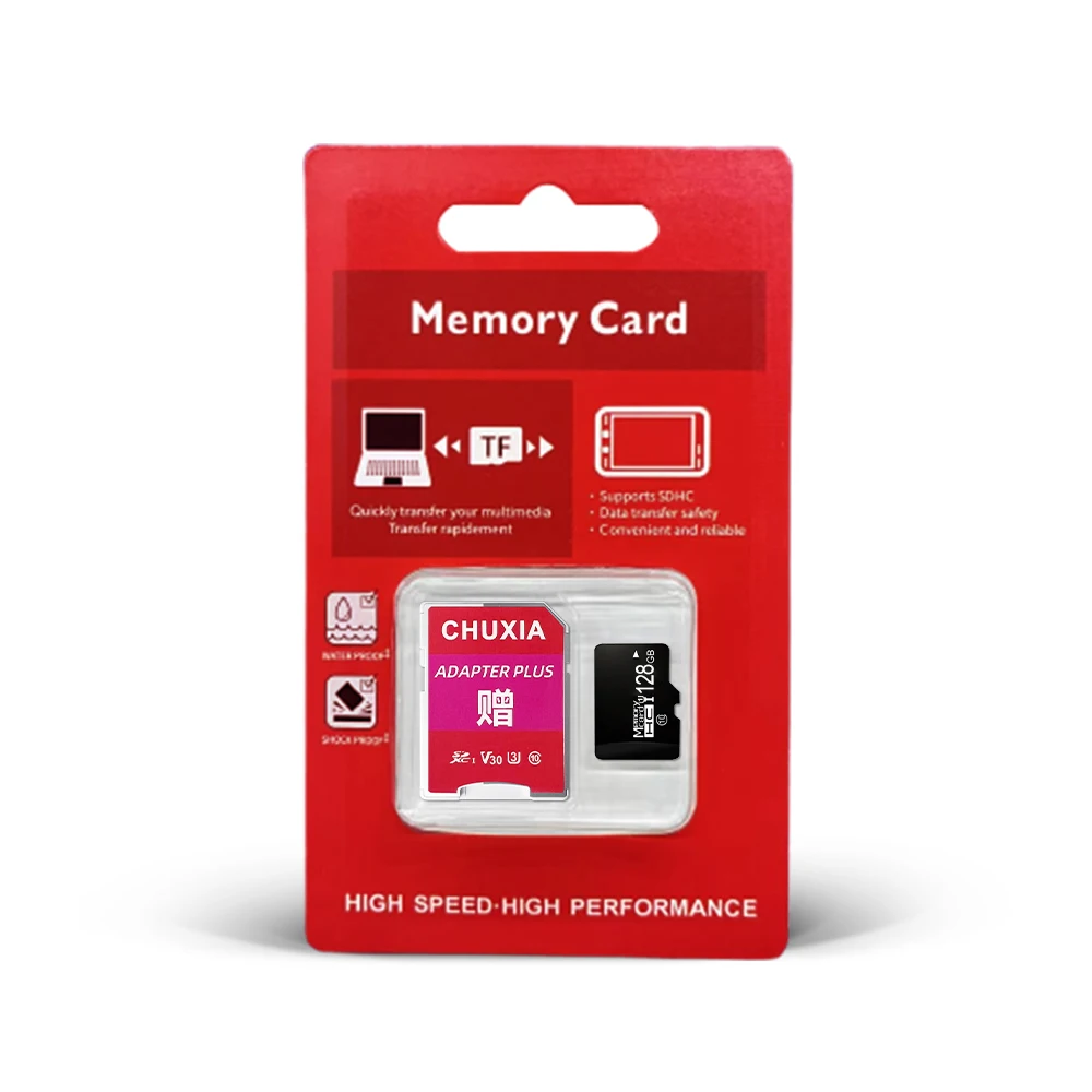 10Pcs/Lot Mini SD Memory Card 64GB 32GB 16GB 256gb C10 Flash TF Card Map Mini SD Cards With Package Free SD Adapter Free Shipp