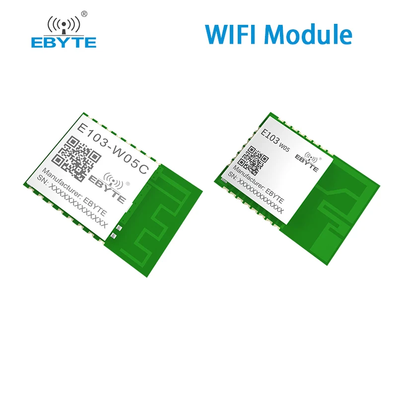 W600 Wifi Module Wireless Transceiver 2.4GHz 20dBm EBYTE E103-W05 Series Cost-effective PCB/IPEX UART Low Power Consumption