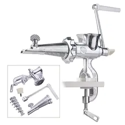 Manual Fruit Juicer Meat Vegetable Grinder Aluminum Alloy Hand Press Reusable Orange Squeezer Kitchen Supplies