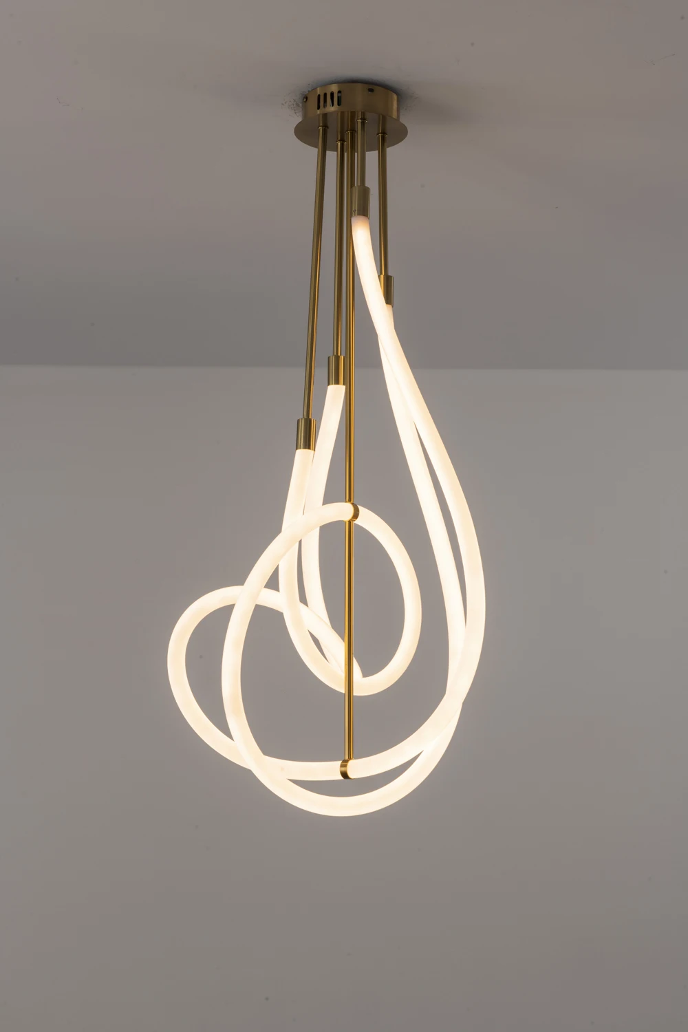 Dimmable LED Golden Silver Minimalism Designer