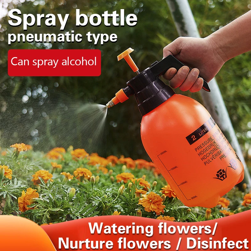 NEW 2.L Hand-Pressure Spray Pot Pressurized Spray Bottle Gardening Tools Auto Car Washing Pump Sprayer