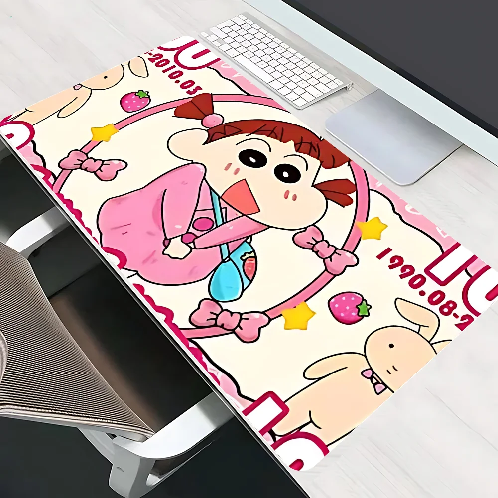 Cartoon Crayon-Shin-chans-Y Mousepad Non-Slip Desk Mat Game Mousepad Pads Rubber Mouse Mat Desk Gaming