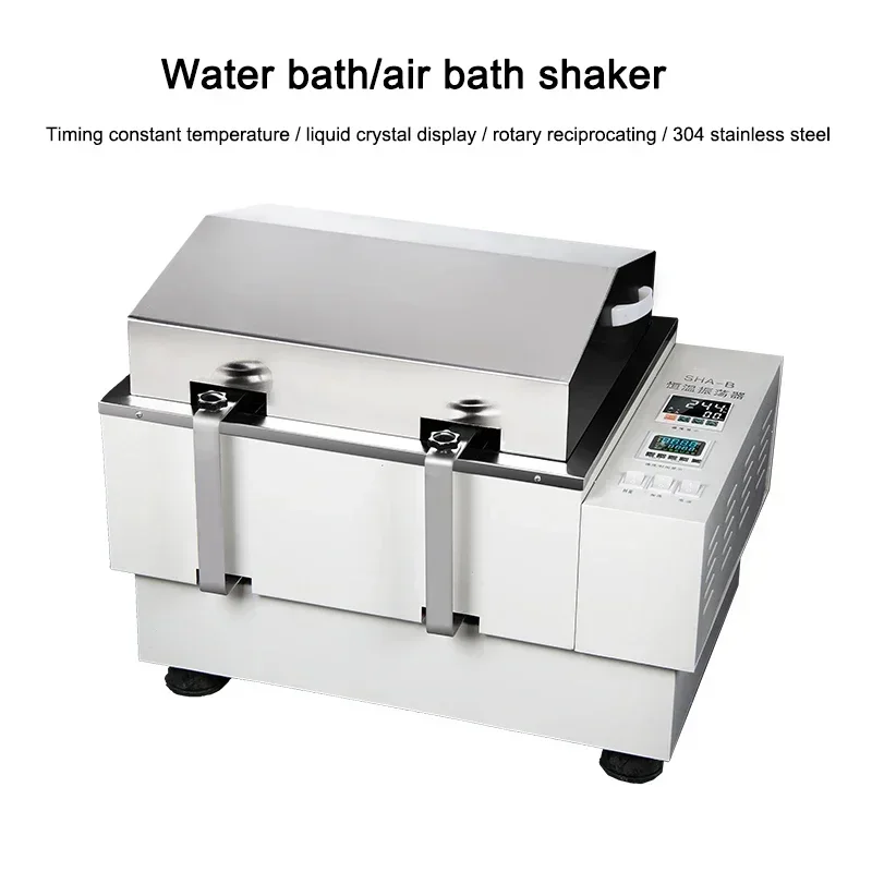 Upgrade Electric Warm Water Bath Shaker Laboratory Air Bath Oscillation Reciprocating SHZ Speed Regulation Multi-purpose Oscilla