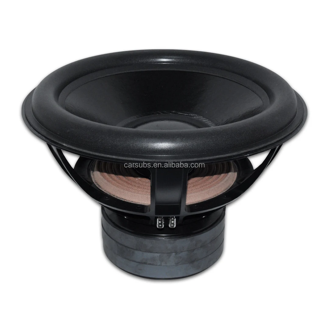 Car Subwoofer 18 inch Competition Sub RMS 1800W 4 inch VC Strong Punch Bass Speaker 18