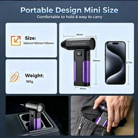 160000RPM Turbo Fan High Power Jet Fan Air Duster Motor Variable Speed Dust Blower Brushless Clean Tool Handheld Air Mini Blower 6