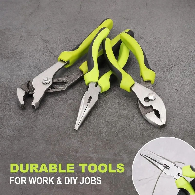 232-Piece 20V Cordless Lithium-Ion Drill Driver & Home Tool Set, Household Repairing Tools Kit with Drill, 12-Inch Wide