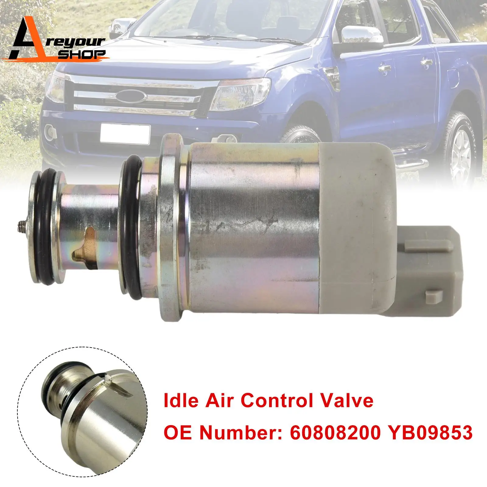 Válvula de controle de ar ocioso 60808200 YB09853 para Fiat Croma Tempra Sierra Escort