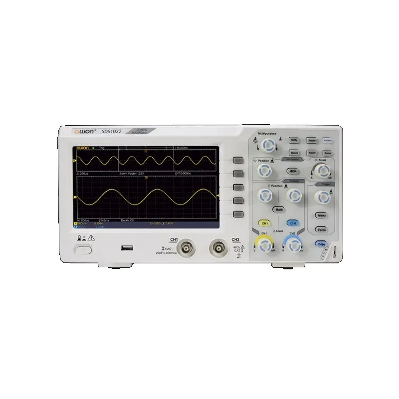 

OWON SDS1000 2CH Series Super Economical Type Digital Oscilloscope