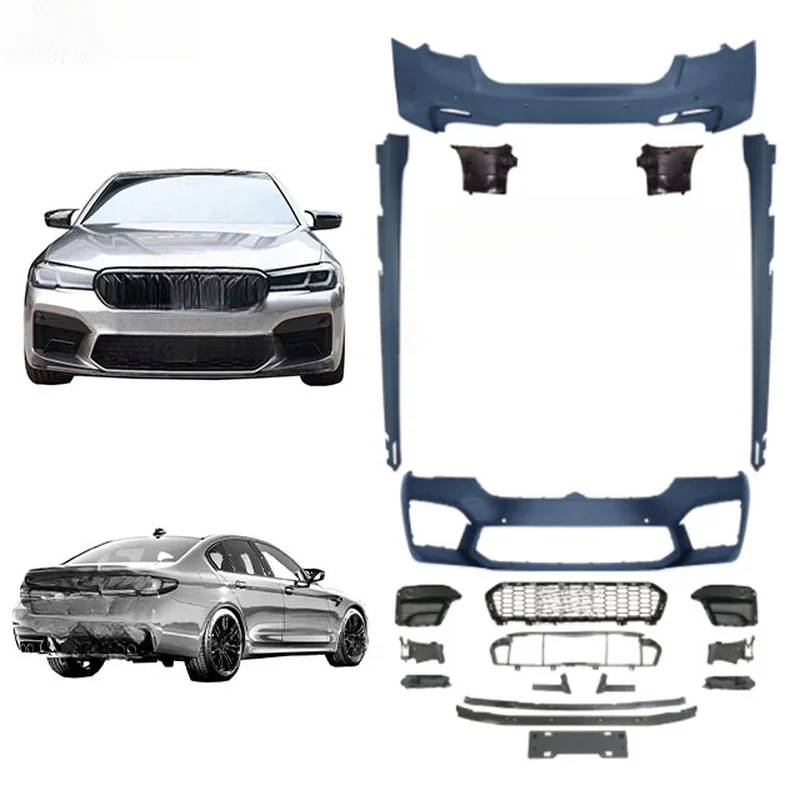 High Quality F90 M5 Style Conversion Body Kit Fit For 5 Series G30 LCI Facelift Auto Exterior Upgrade Modification Replacement C