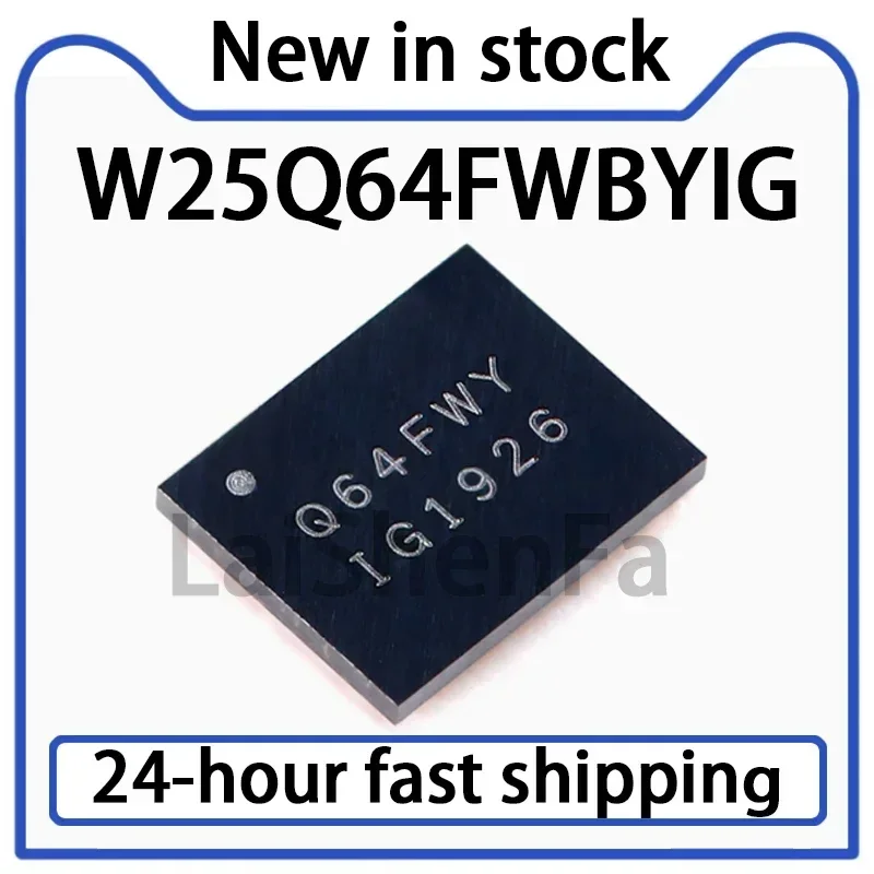 1PCS W25Q64FWBYIG WLCSP-16 FLASH Memory Stock