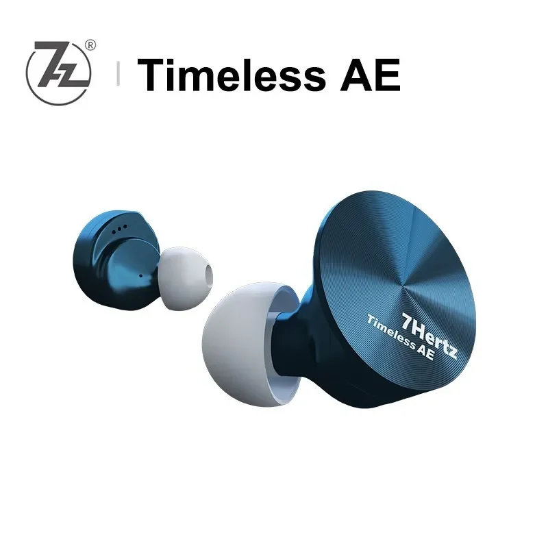 

7HZ Timeless AE 14.2mm Planar Driver in-Ear HIFI Wired Earphone Monitor IEM Earbud 2.5/3.5/4.4mm Plug 0.78mm Detachable Cable