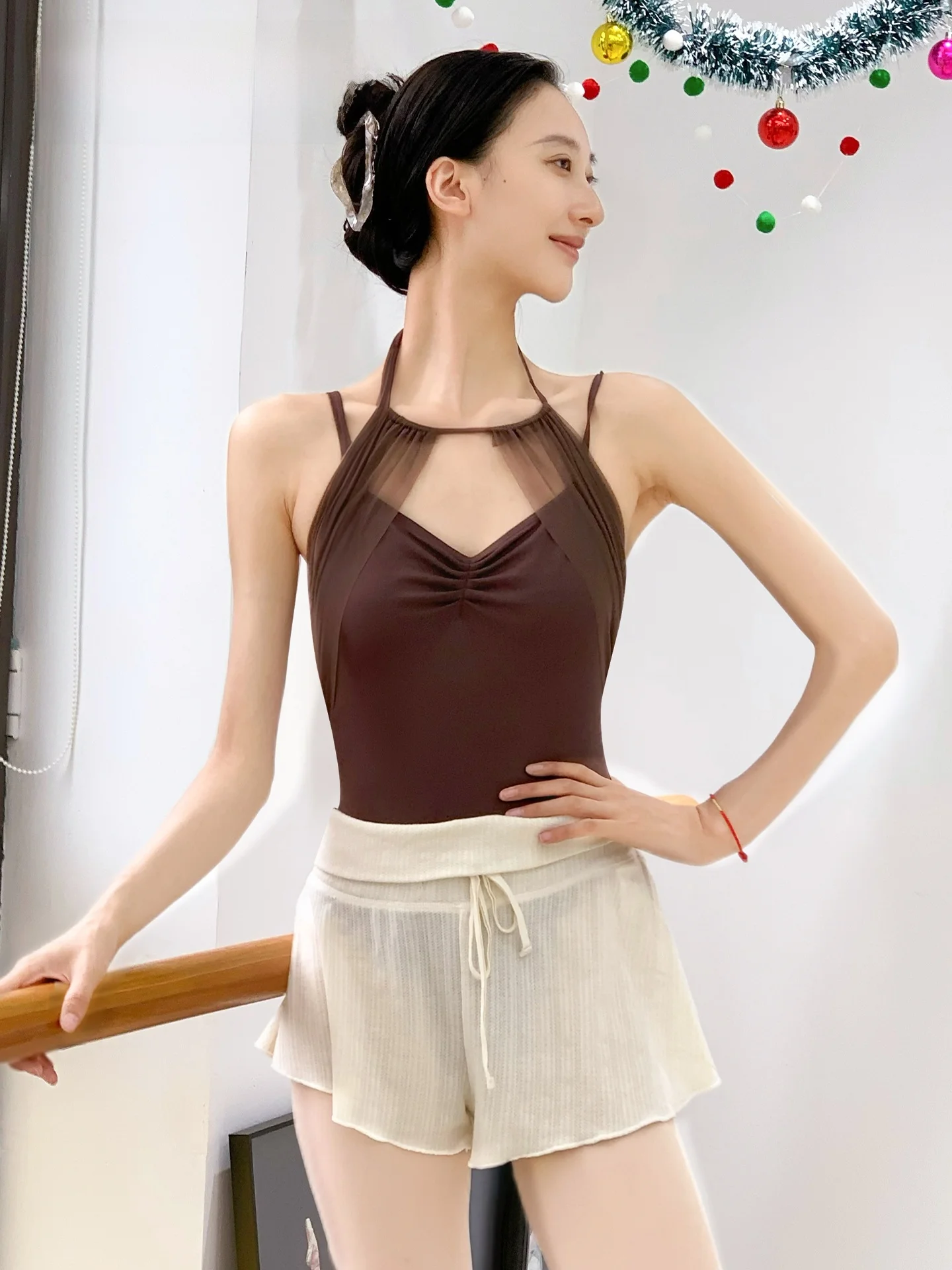 costume-da-danza-classica-vonsu-marrone-scuro-con-spalline-e-inserti-in-rete-strato-colorato-traspirante-alta-elasticita-per-donna