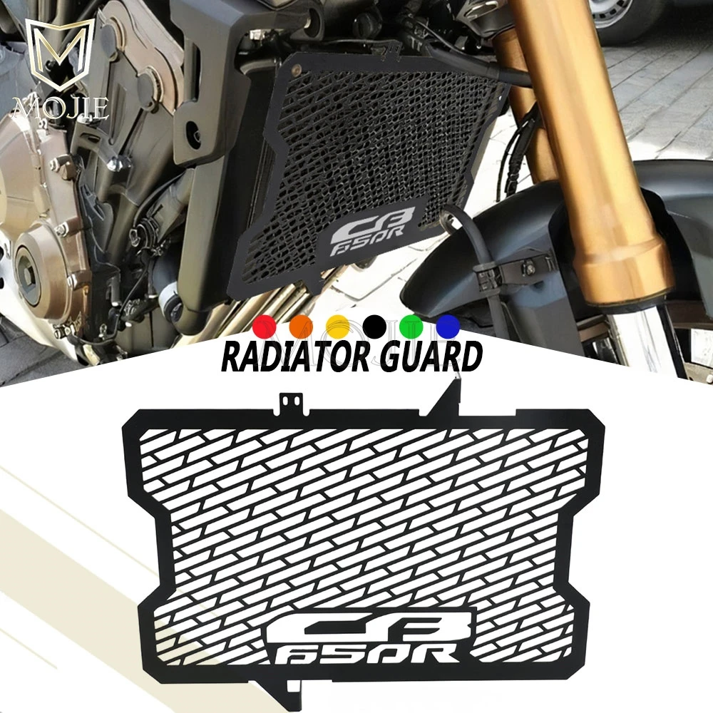 Image of Motorrad-Kühlergrill-Schutzabdeckungen für Honda CB650R CB 650 R CB 650R 2019-2020-2021-2022-2023-2024-2025-2026-2027