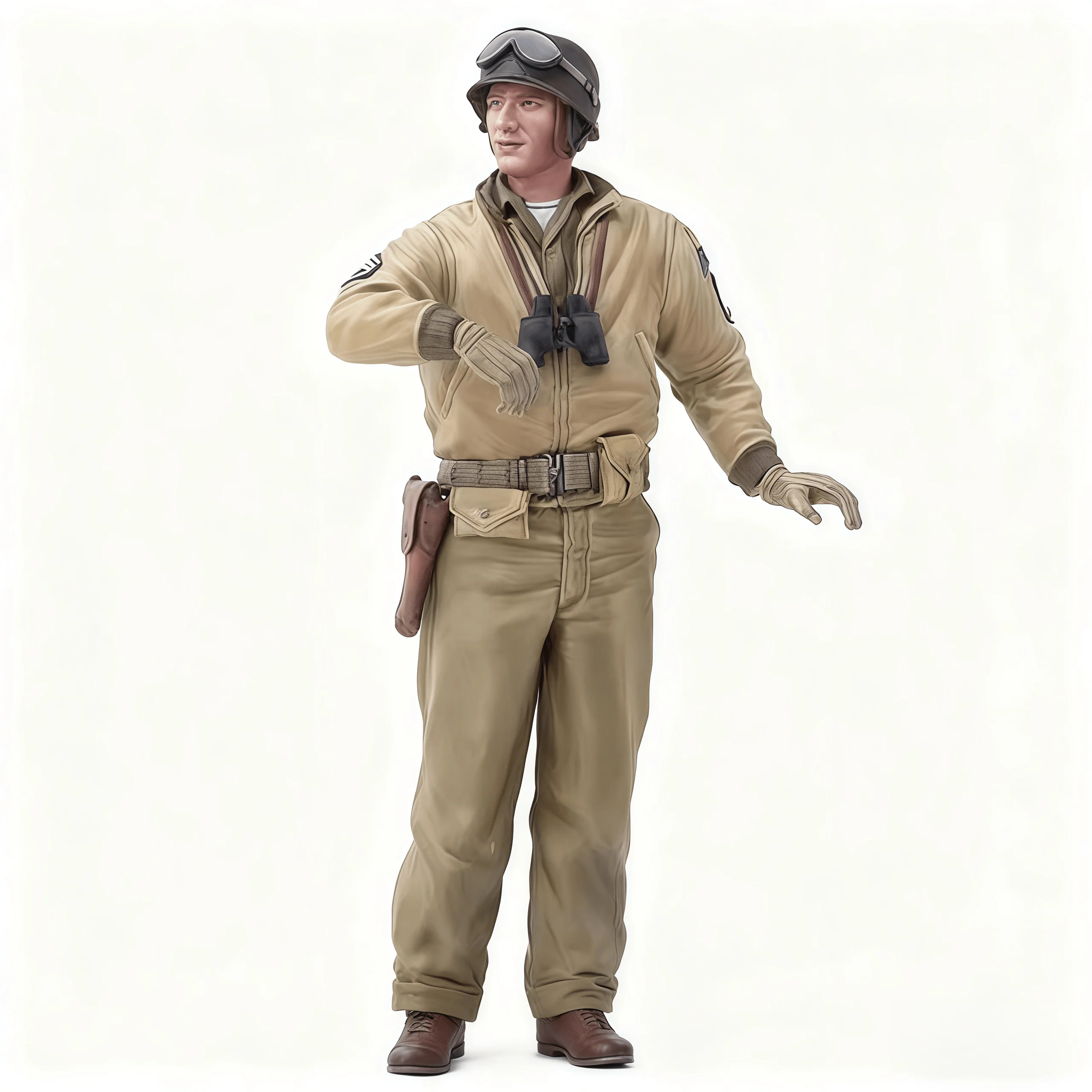 

1/16 Resin Model Kit GK, Tank Member Group Resin Model Toy, Unpainted