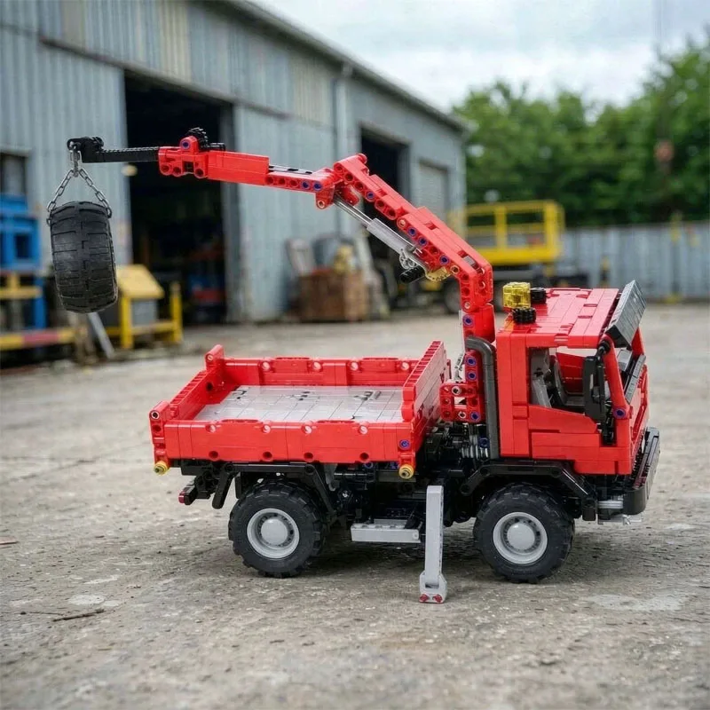 MOC-126815 New Building Block Module Truck Assembly Model 1112 Pieces Adult Puzzle Toy Birthday Gift
