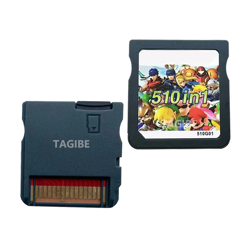 Superior 510 in 1 Video Game Cartridge Console Memory Card for DS 2DS 3DS With Box