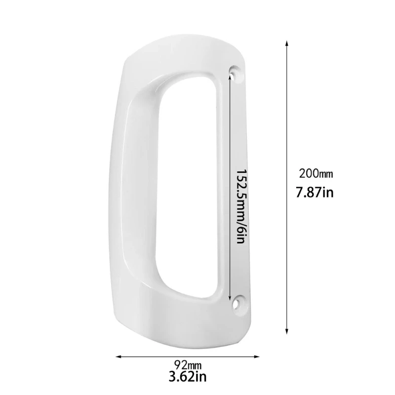 1PC Plastic Material Refrigerator Door Handle Easy to Install Replacement Handle Refrigerator Parts Perfect for Refrigerators