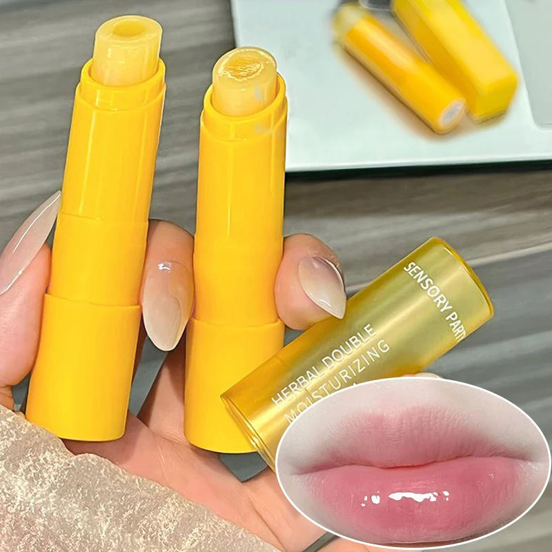 4G Langdurige Voeding Lippenbalsem Hydraterende Lippen Zorg Cosmetische Gladmakende Liplijnen Dubbele Plant Extract Dagelijkse Make-Up