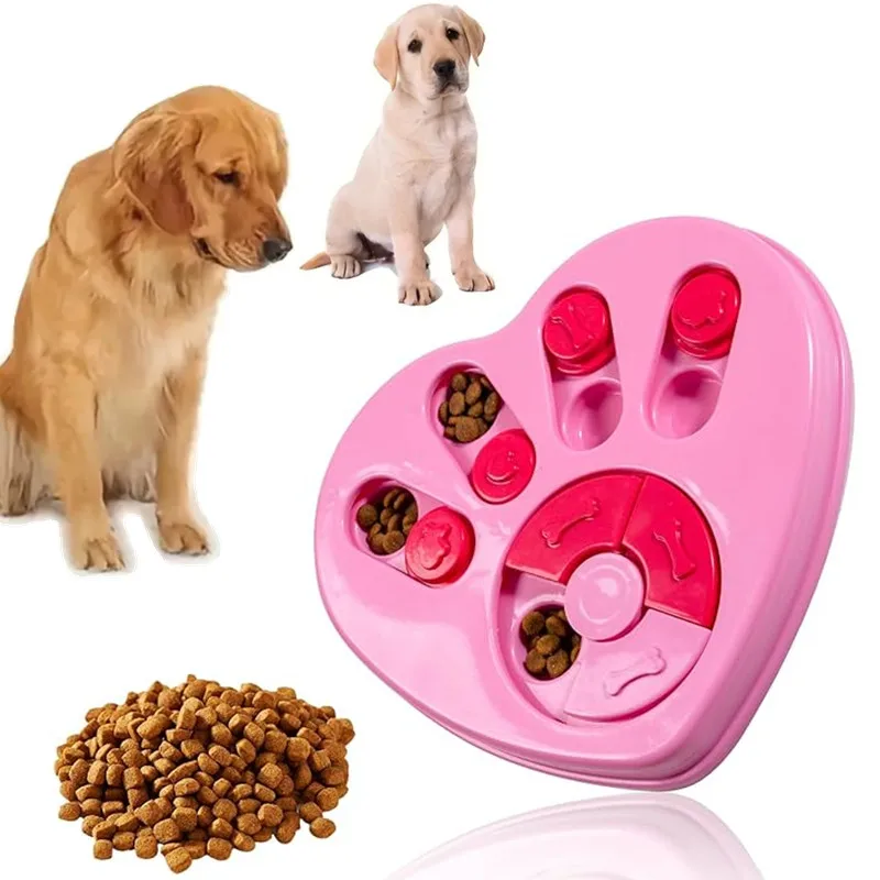 

Dog Puzzle Dispensing Slow Feeder Cat Puzzle Toys for IQ Training & Mental Enrichment Puppy Treat for Training & Fun Feeding