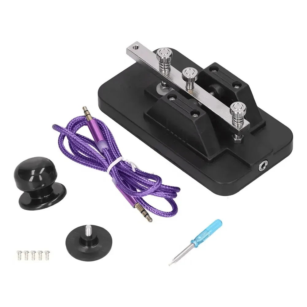 

1 Set DM901 Electric Tone Automatic Key DM901 Teaching Telegram Practice Tool Comes With Buzzer Transmitter Trainer Oscillator