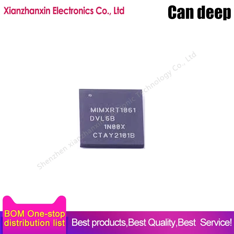 1pcs/lot MIMXRT1061DVL6B MIMXRT1061DVL6 MIMXRT1061 BGA-196  Microprocessor embedded chip in stock