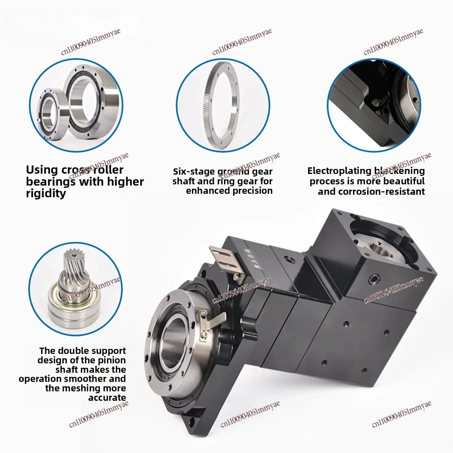Circumferential Positioning Right Angle Hollow Rotating Platform DTR60 Servo Stepping Commutator Directly Connected To Electric