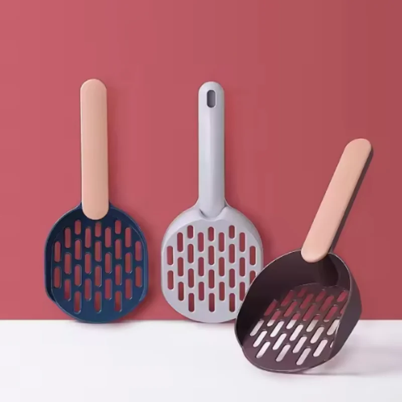 مجرفة فضلات الحيوانات الأليفة، مغرفة بلاستيكية، أداة تنظيف رمل القطط، ملعقة طعام للكلاب، مستلزمات القطط - أداة تنظيف الحيوانات الأليفة