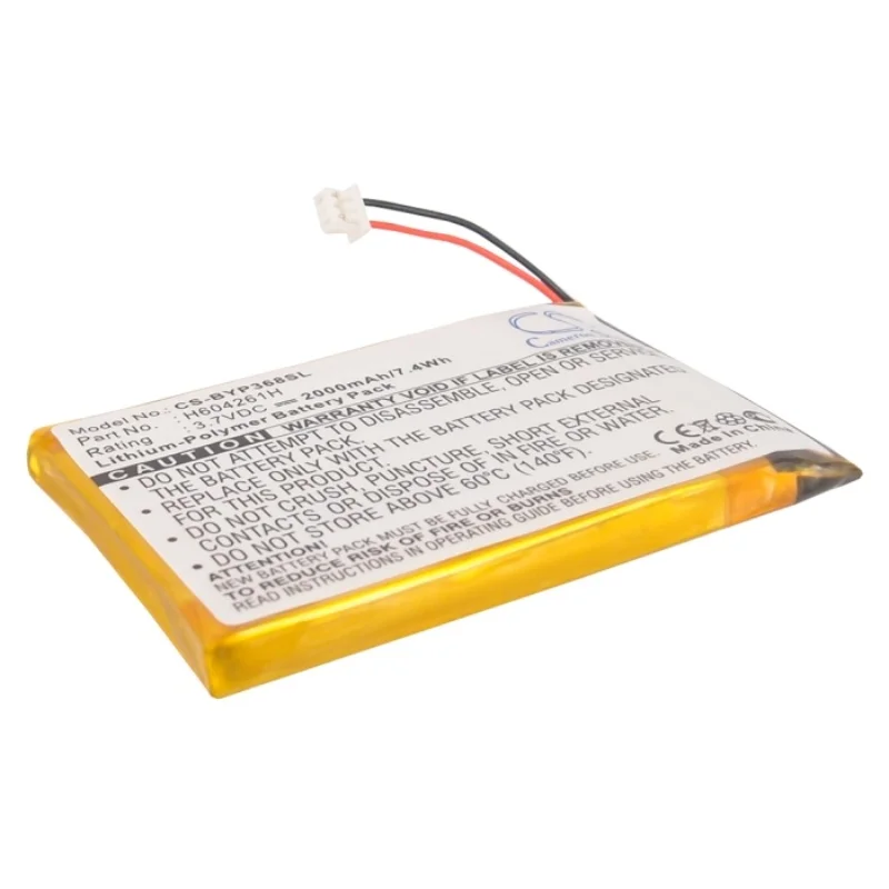 2000mAh Battery H604261H for Bushnell 36-8100, BUU0057, E35010M28, Yardage Pro, Yardage Pro XGC+