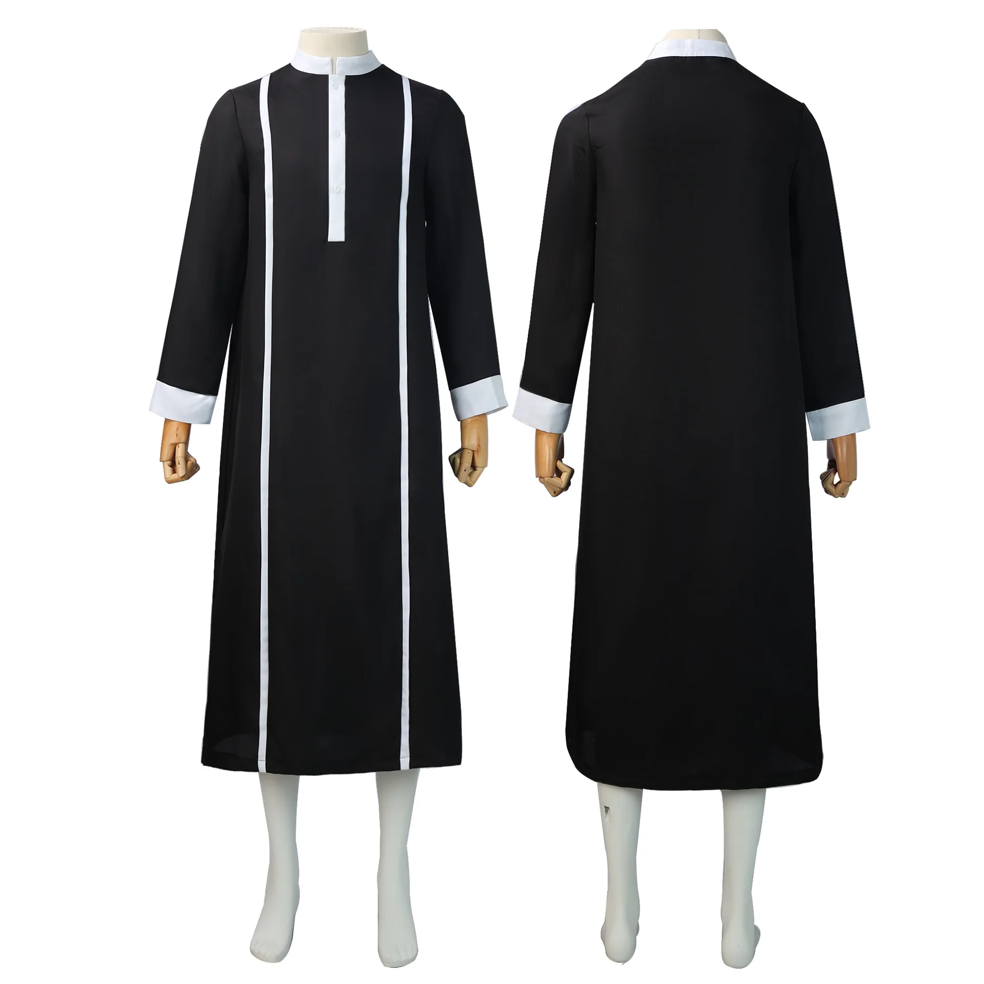 

Muslim Jubbah Long Sleeved Clothing Islamic Outfits Halloween Cosplay Clothings