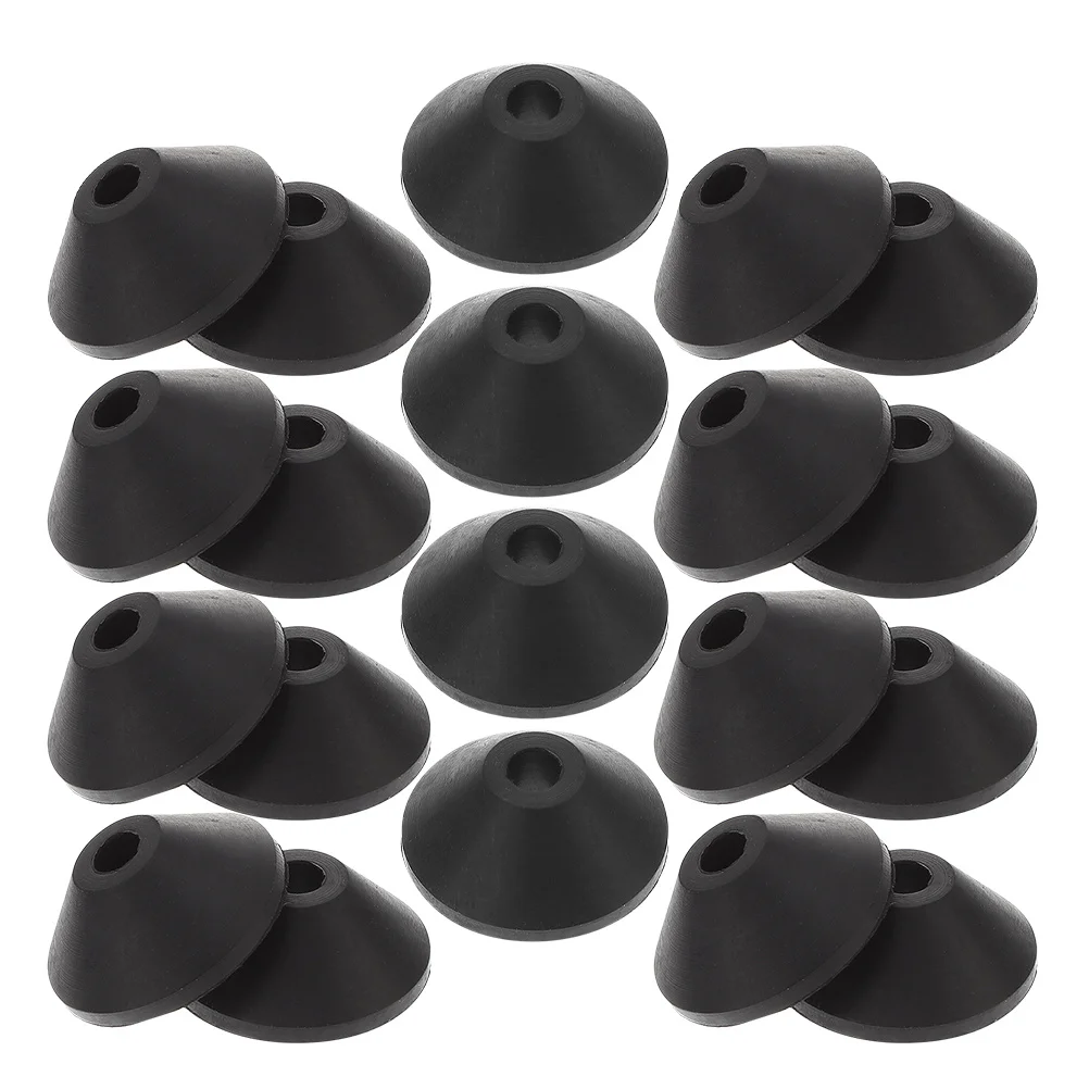 30 шт. резиновые шайбы конической формы, герметичные шайбы для унитаза, сменные кольца для винтов для унитаза, прочное уплотнение