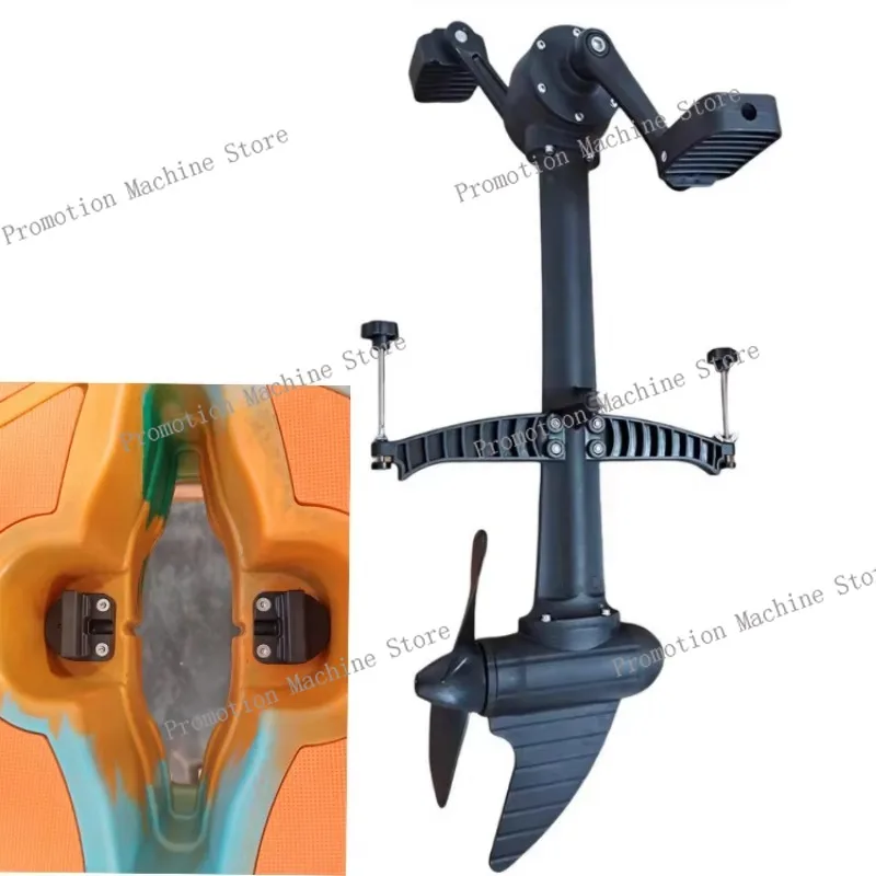 

Replacement of Fin Drive Marine Kayak Accessories Durable Plastic Kayak Foot Pedal Propeller System Light Weight
