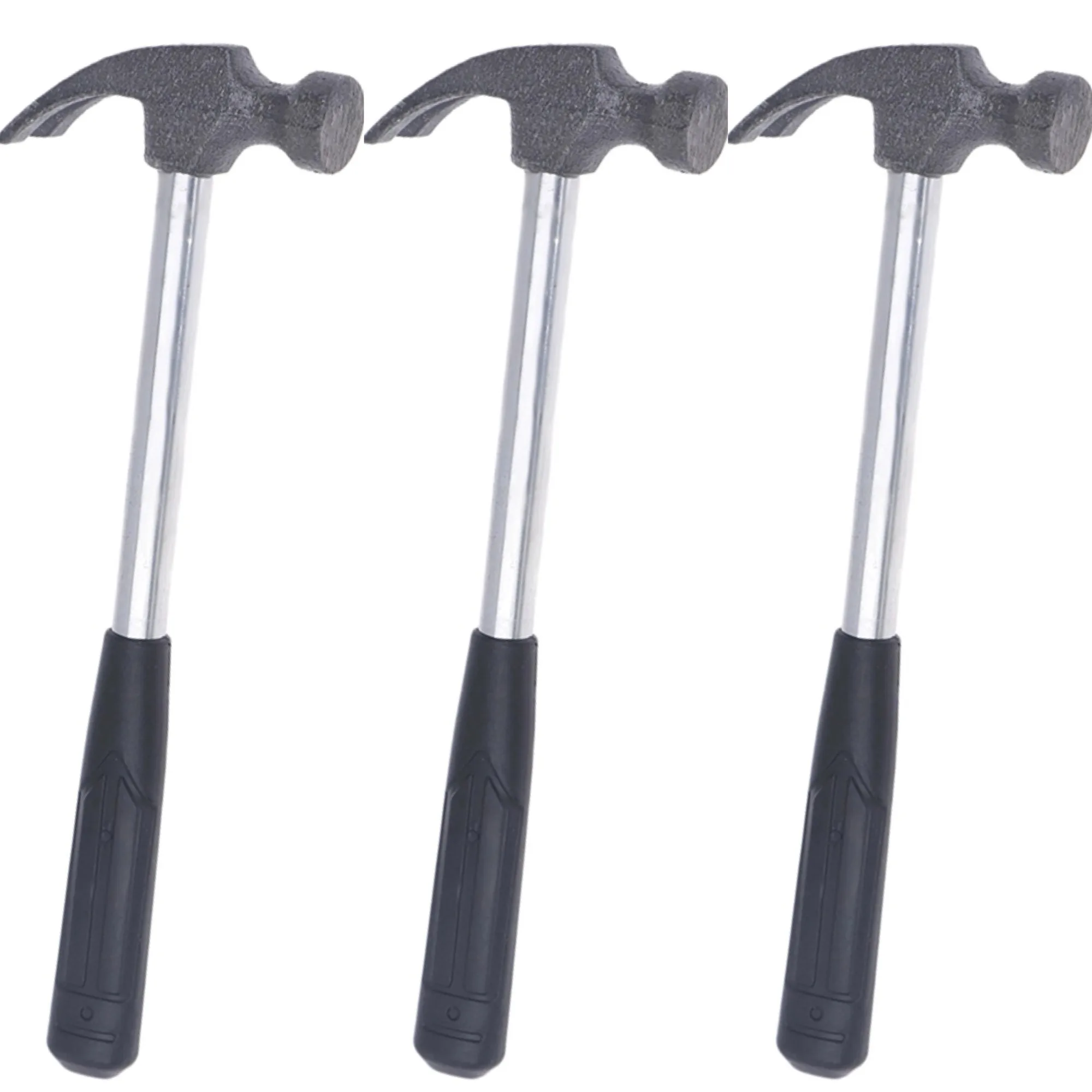 Mini Non Marking Nail Specific Hammer Multifunction Ramshorn Hammer Rubber Non-slip Handle Claw Hammer Straight Rip Claw Hammer
